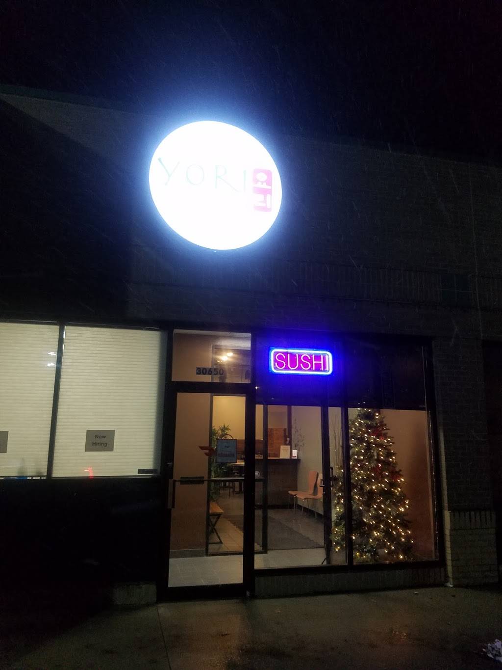 YORI -sushi | restaurant | 30650 Beck Rd, Novi, MI 48377, USA | 2488962183 OR +1 248-896-2183
