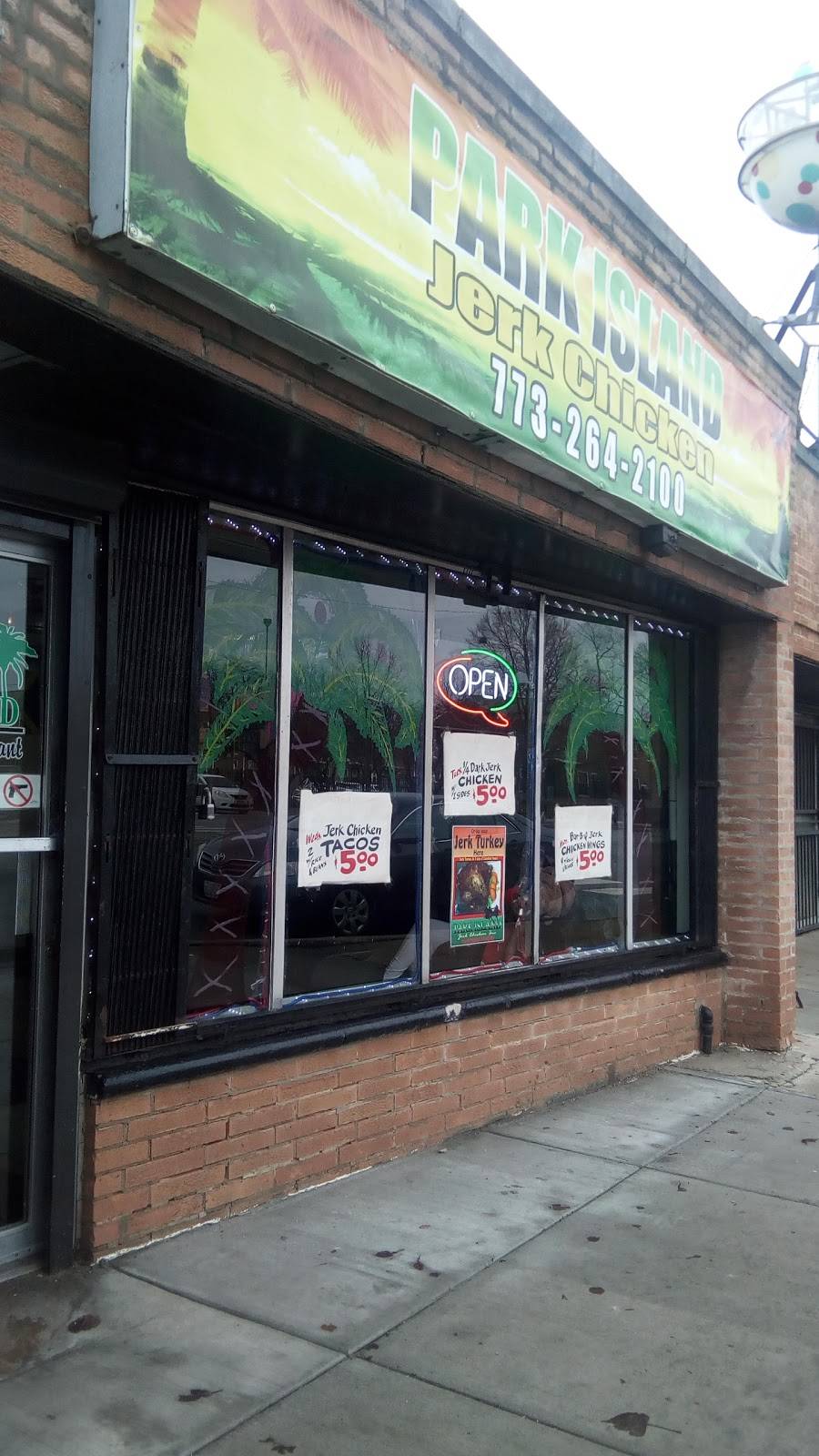 Park Island Jerk Chicken, Inc | restaurant | 319 W 95th St, Chicago, IL 60628, USA | 7732642100 OR +1 773-264-2100