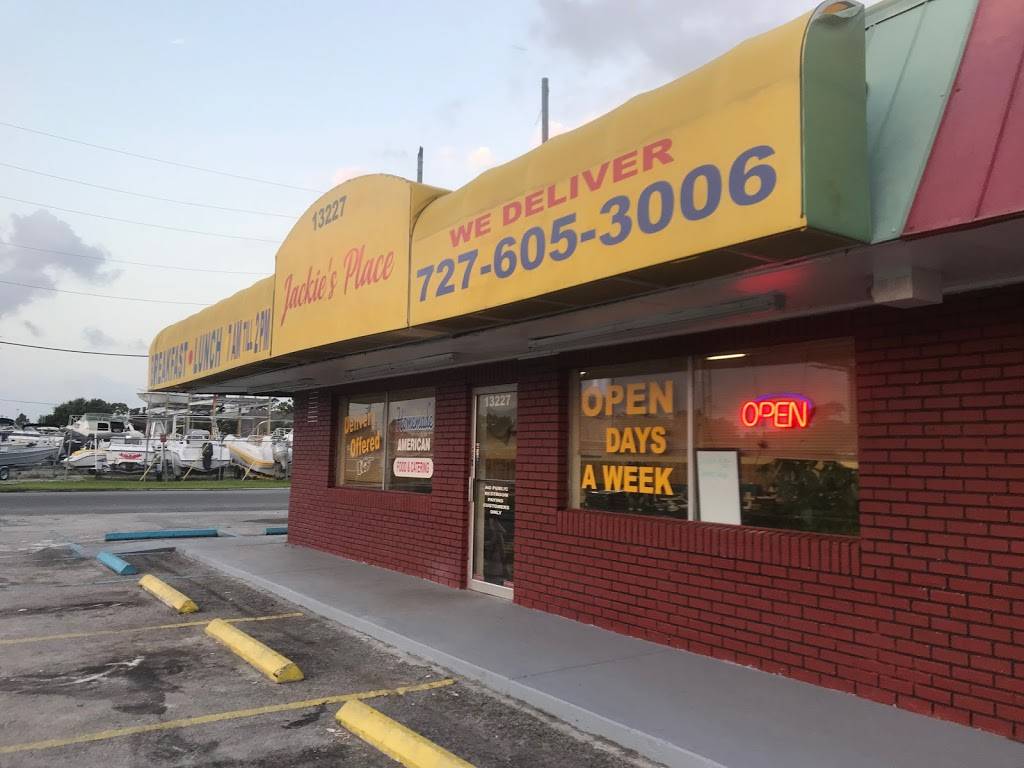 Jackies Place Restaurant | restaurant | 13227 US-19, Hudson, FL 34667, USA | 7276053006 OR +1 727-605-3006