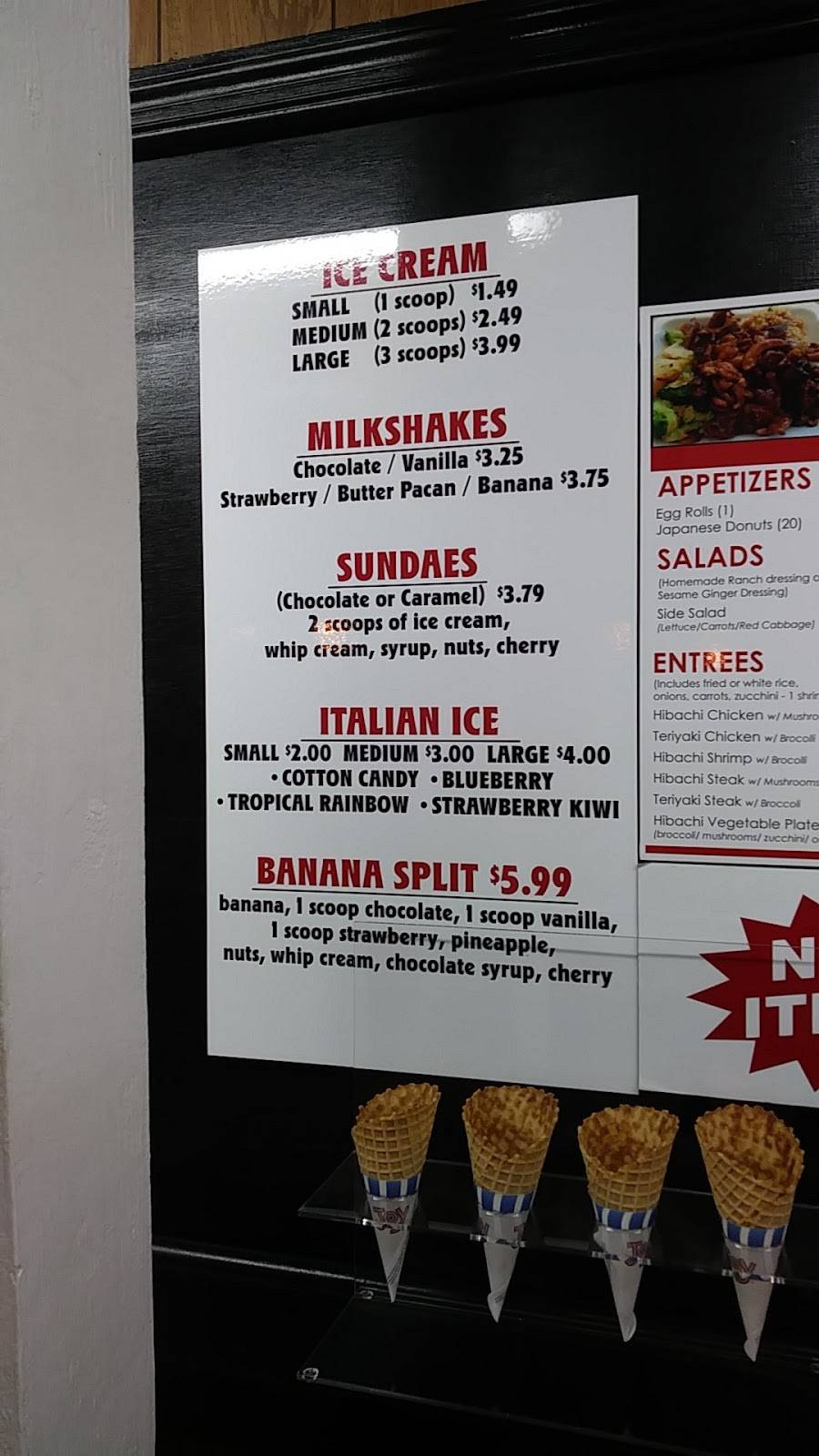 Yoshi Hibachi Express | restaurant | 421 Hampton St, Kershaw, SC 29067, USA | 8034759674 OR +1 803-475-9674