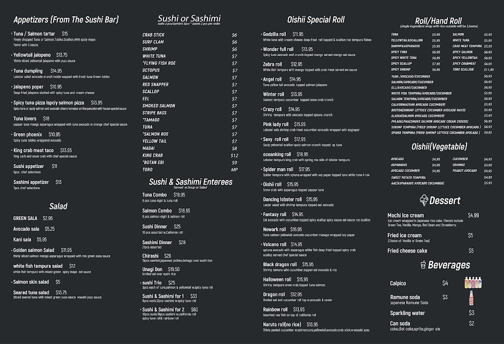 Oishii Sushi & Ramen | restaurant | 129 E Main St, Newark, DE 19711, USA | 3022895015 OR +1 302-289-5015