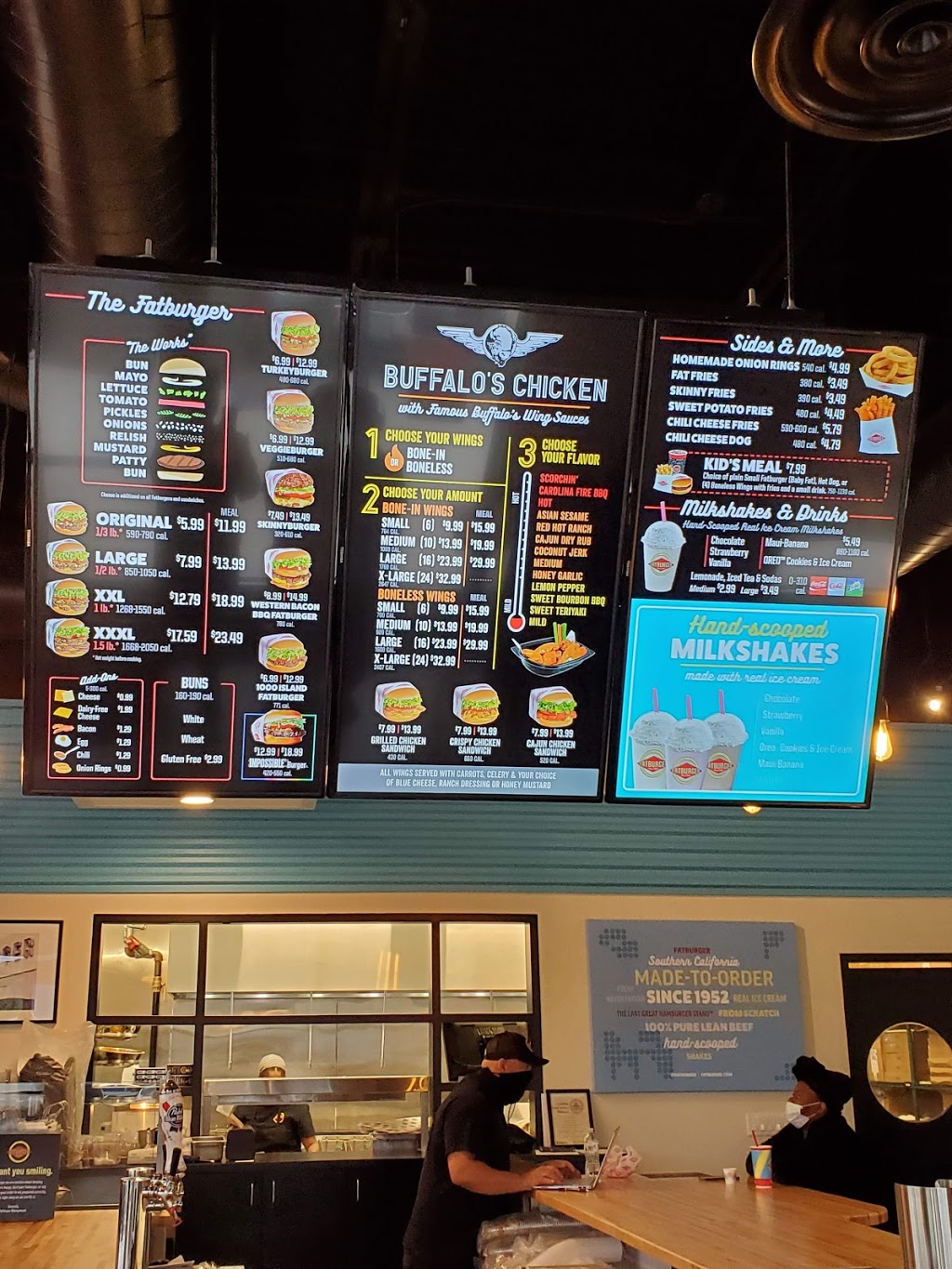 Fatburger & Buffalos Express | restaurant | 1551 Premium Outlets Blvd Suite 270, Norfolk, VA 23502, USA | 7579373020 OR +1 757-937-3020