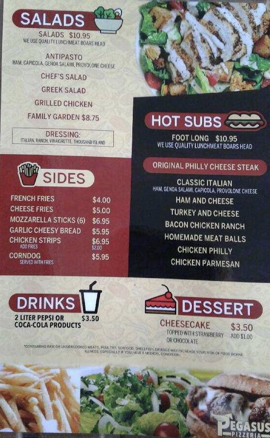 PegasusPizzeria | restaurant | 9400 Shore Dr Phase 1, Myrtle Beach, SC 29572, USA | 8436925120 OR +1 843-692-5120