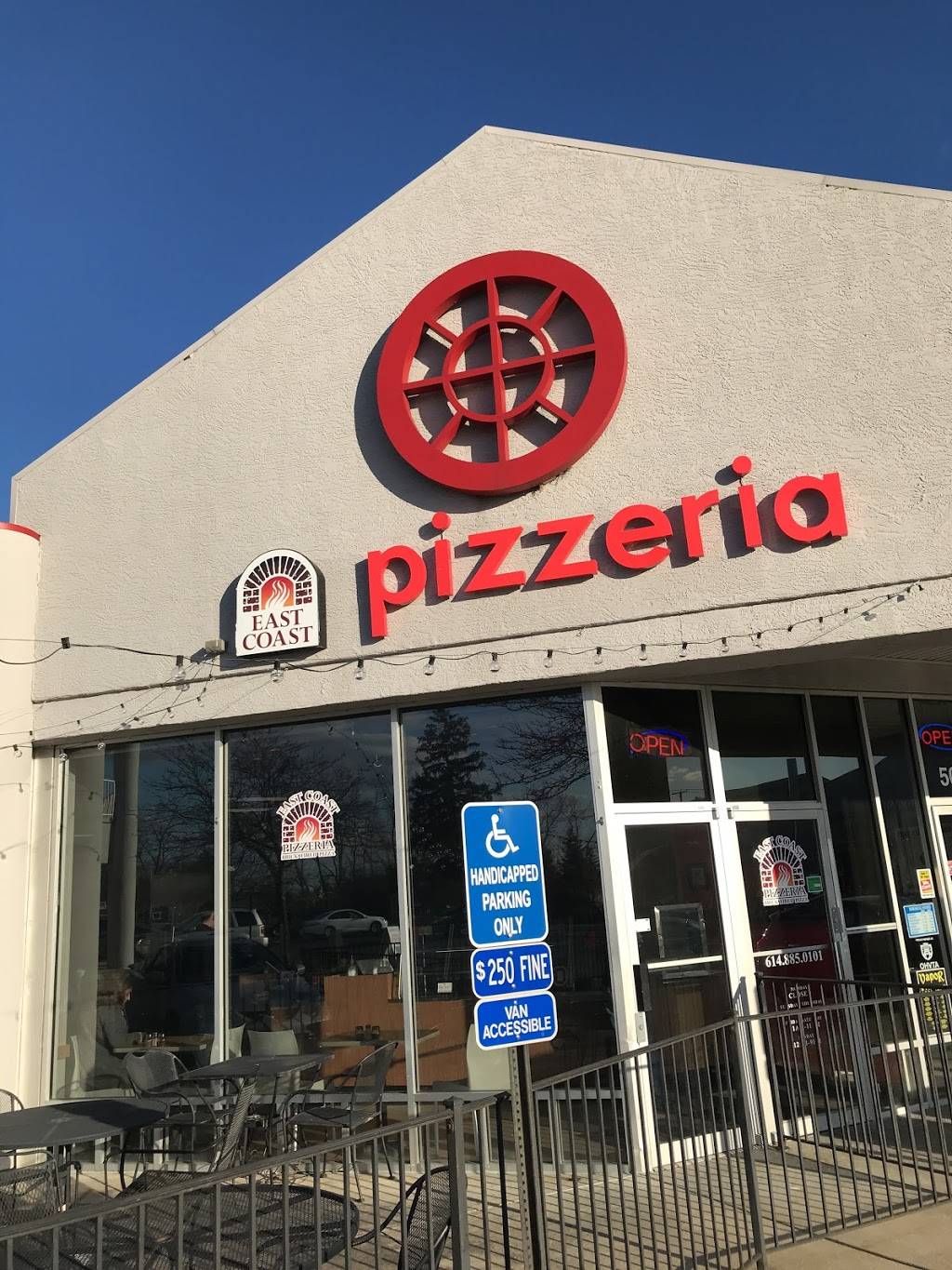 East Coast Pizzeria | restaurant | 5060 N High St, Columbus, OH 43214, USA | 6148850101 OR +1 614-885-0101