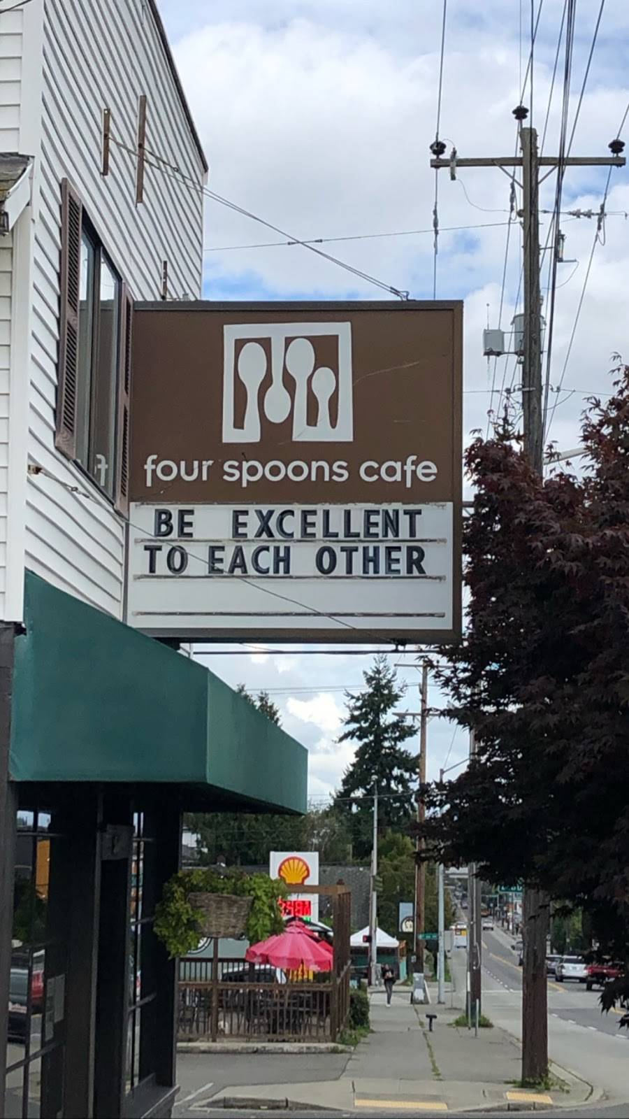 Four Spoons Cafe | restaurant | 850 NW 85th St, Seattle, WA 98117, USA | 2062976384 OR +1 206-297-6384