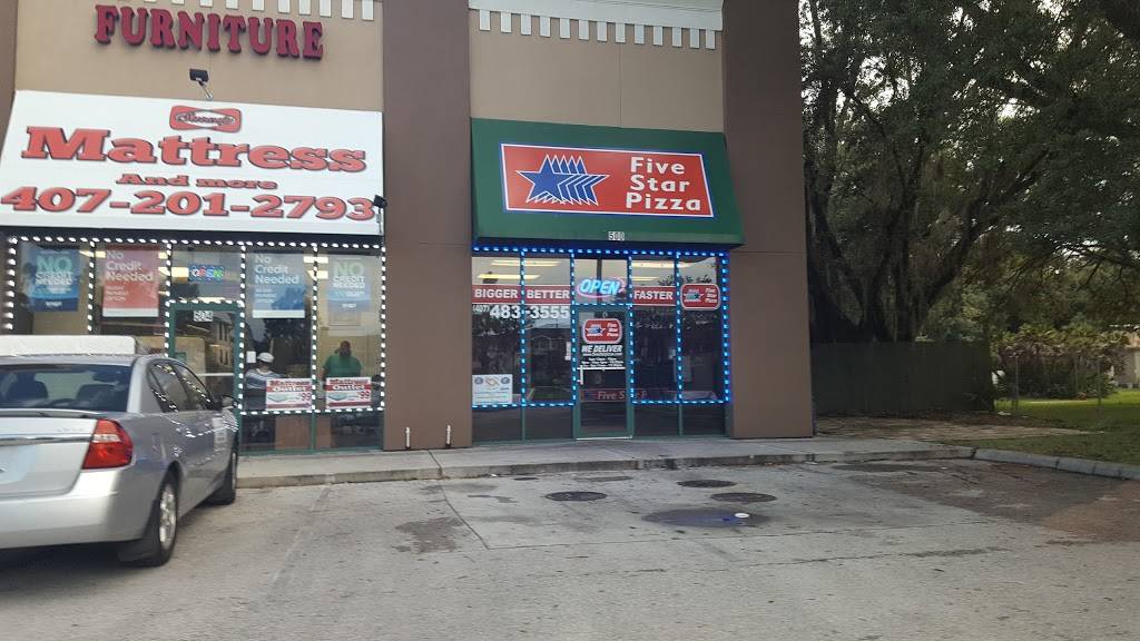 Five Star Pizza | restaurant | 500 E Osceola Pkwy, Kissimmee, FL 34744, USA | 4074833555 OR +1 407-483-3555