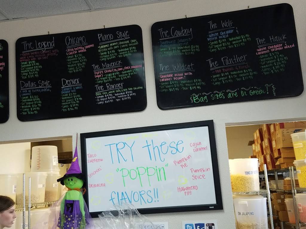 Legends Popcorn | meal takeaway | 5960 W Parker Rd Suite 266, Plano, TX 75093, USA | 2142999291 OR +1 214-299-9291