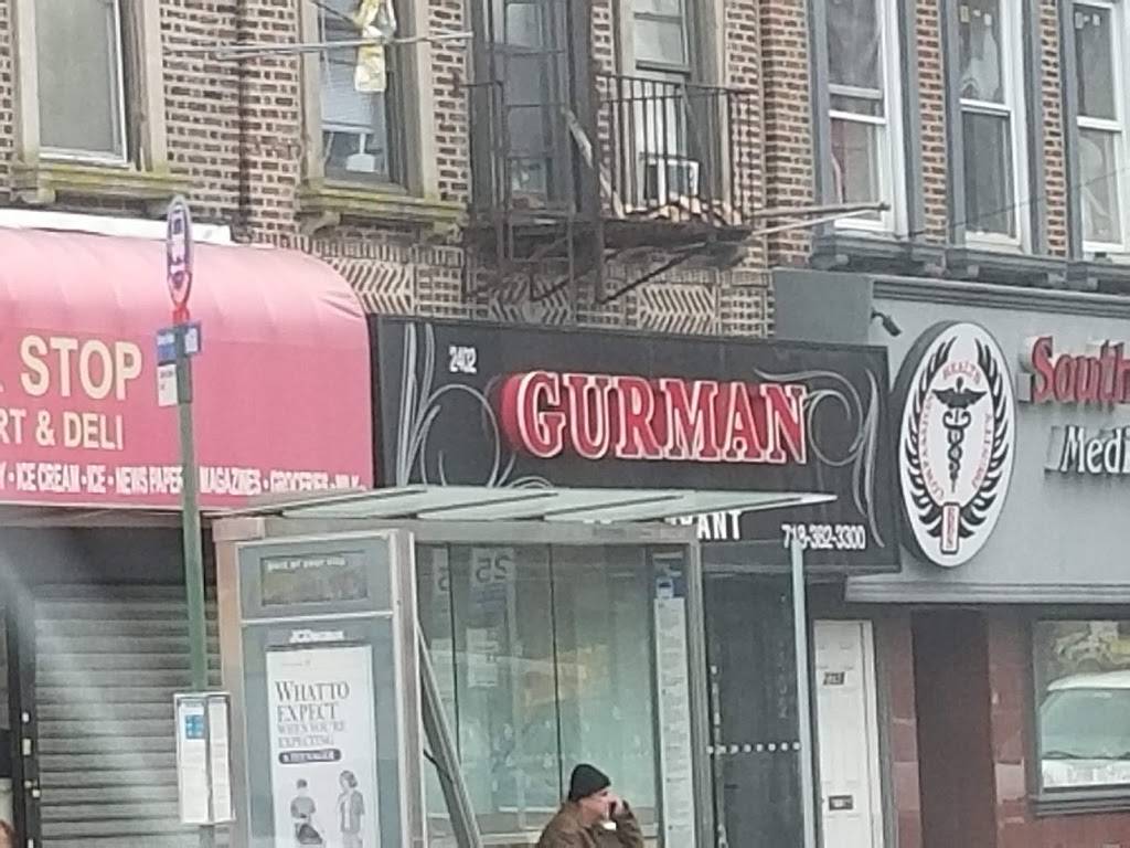 Gurman | restaurant | 2402 Coney Island Ave, Brooklyn, NY 11223, USA | 7183823300 OR +1 718-382-3300
