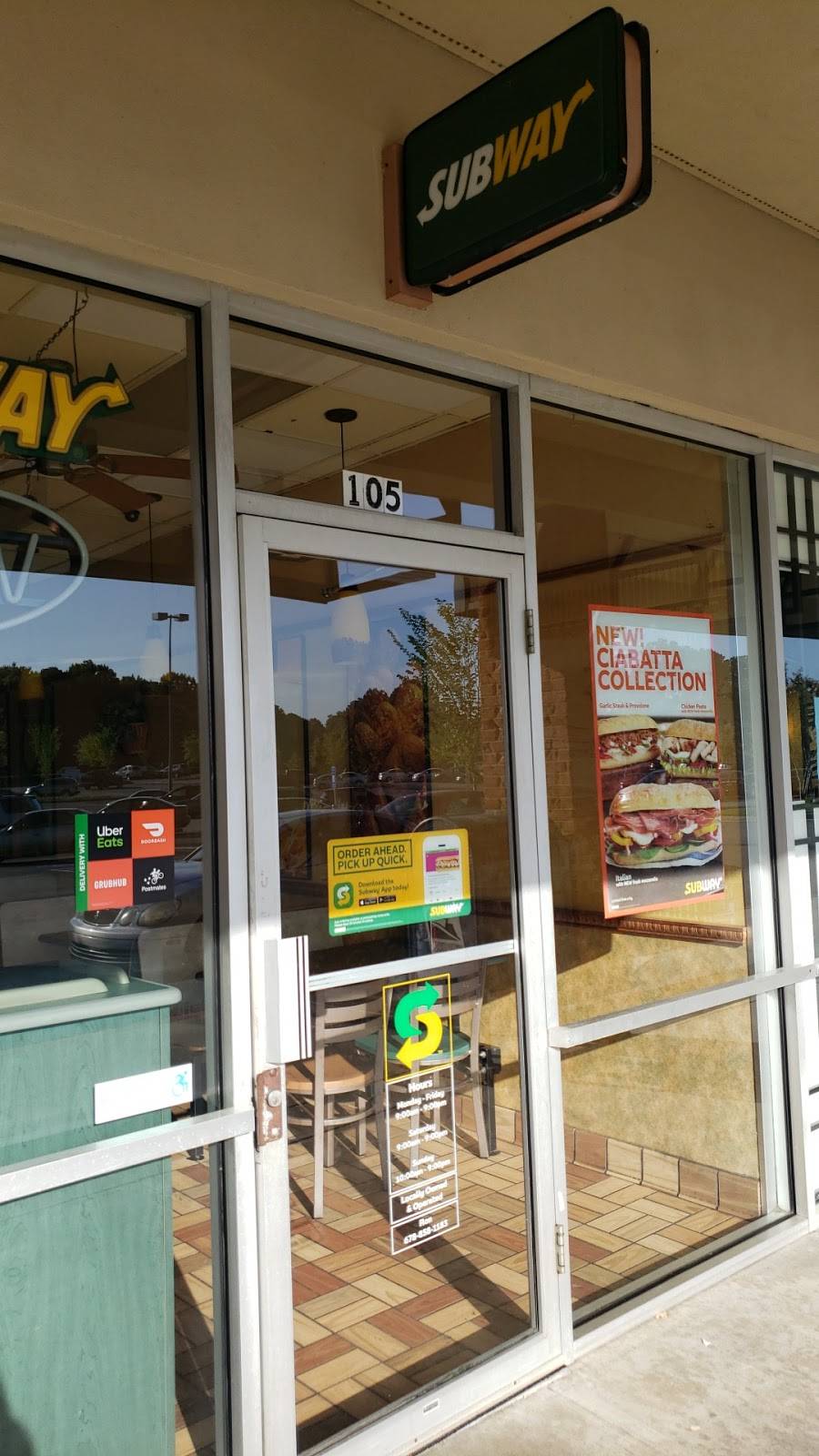 Subway | restaurant | 2380 Buford Dr, Lawrenceville, GA 30043, USA | 7706822191 OR +1 770-682-2191