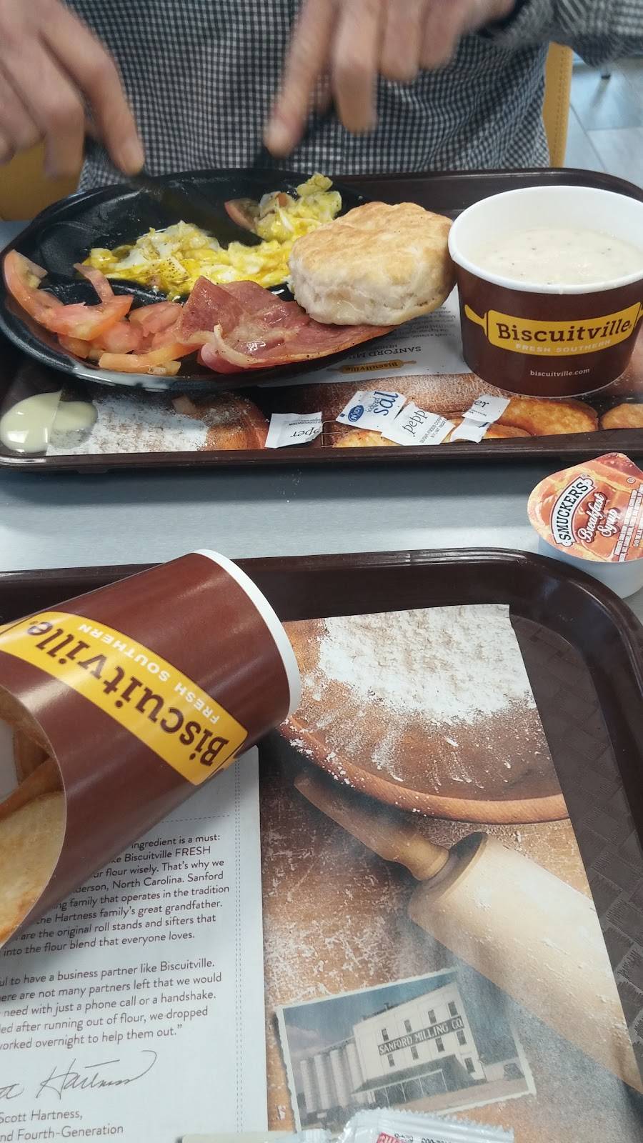 Biscuitville | cafe | 1839 N Main St, High Point, NC 27262, USA | 3368829223 OR +1 336-882-9223