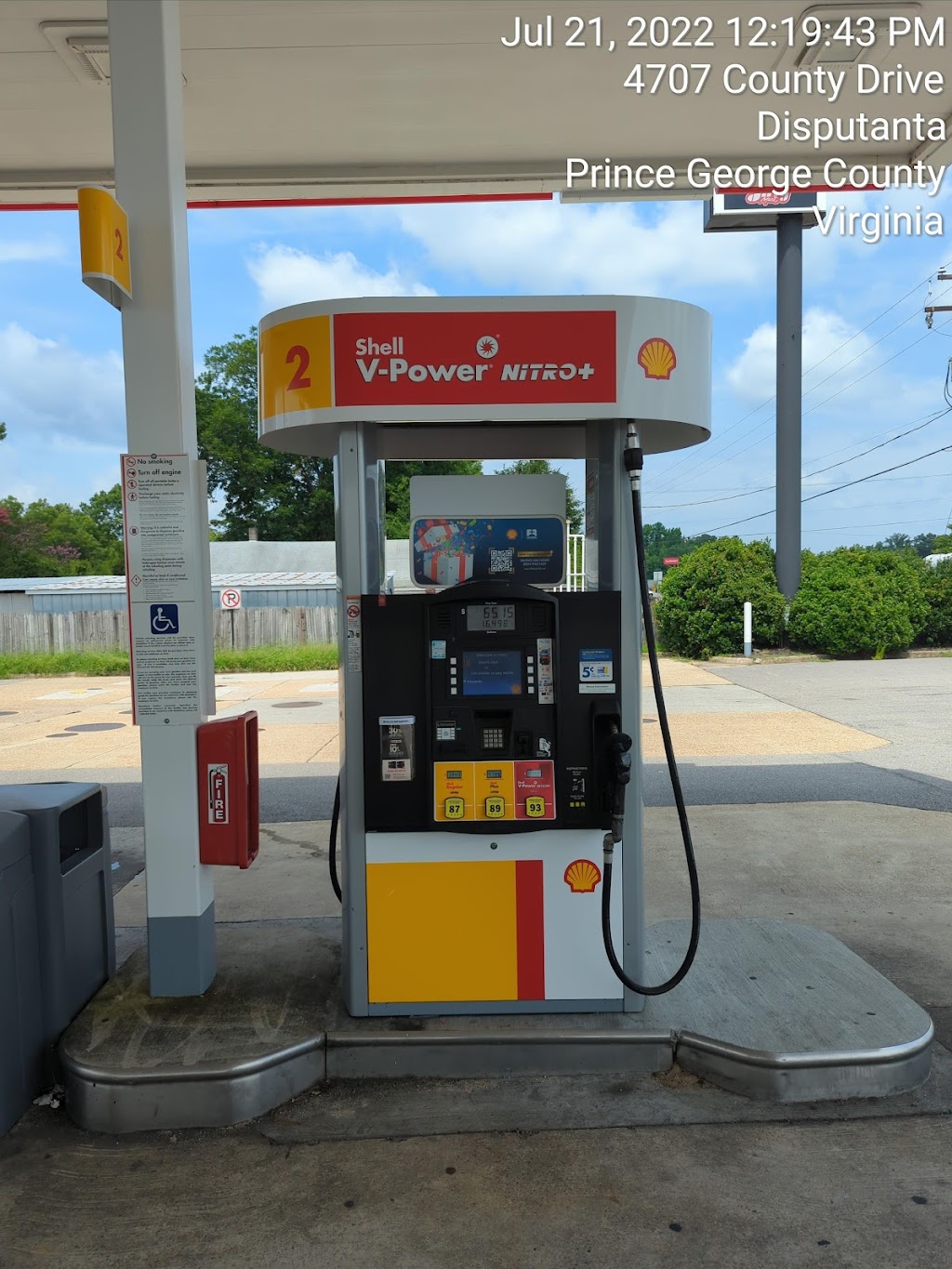 Shell | restaurant | 4707 County Dr, Disputanta, VA 23842, USA | 8047326957 OR +1 804-732-6957