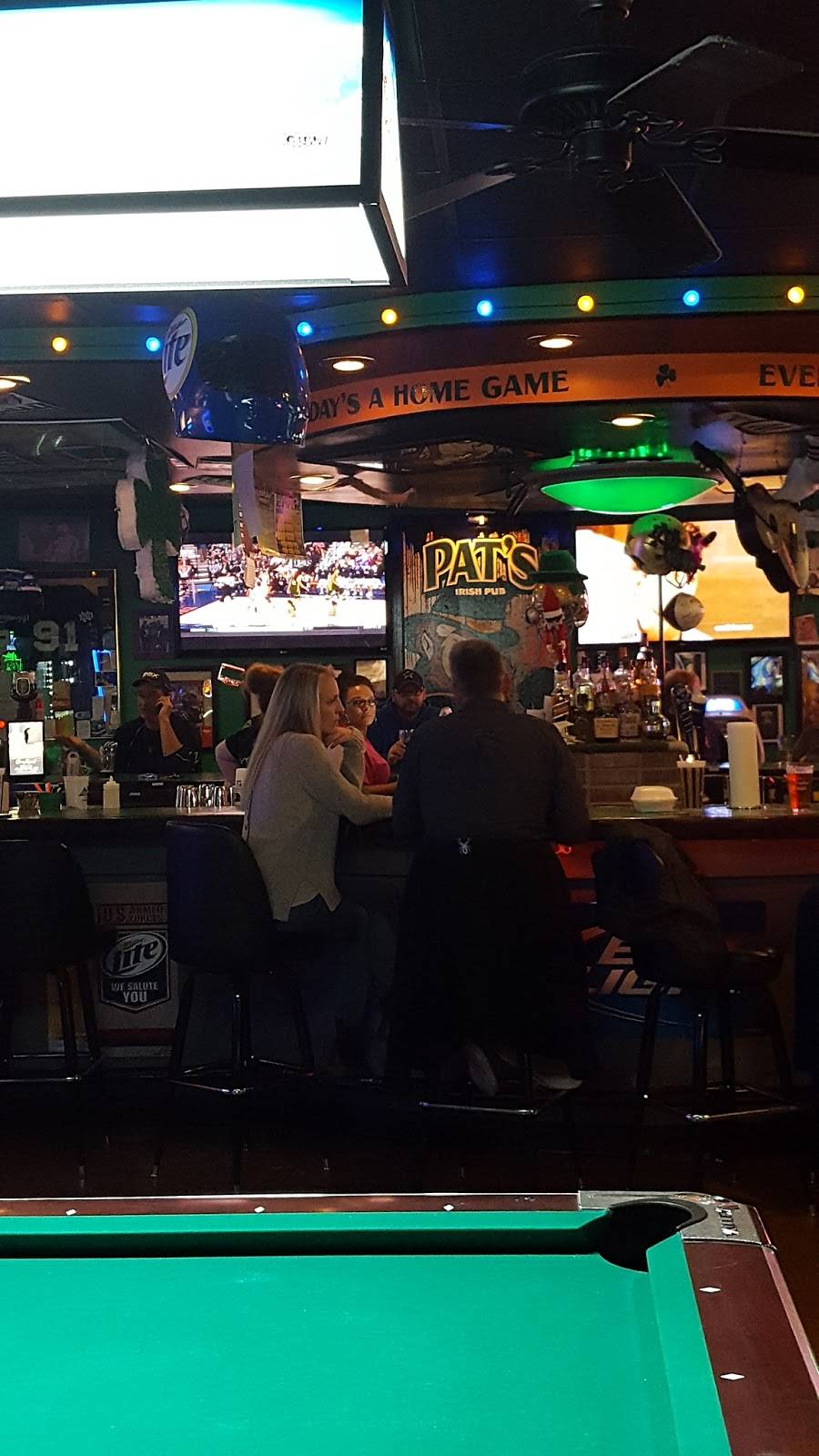 Pats Irish Pub | restaurant | 12634 IN-23, Granger, IN 46530, USA | 5744046085 OR +1 574-404-6085