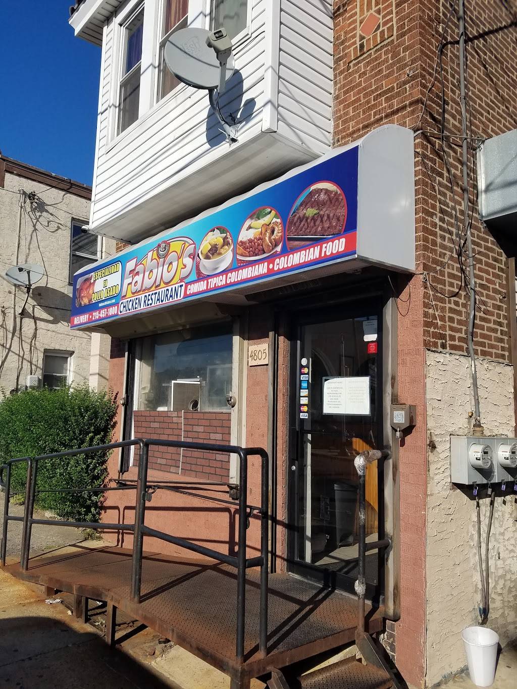 Fabios Chicken Restaurant | restaurant | 4805 N Front St, Philadelphia, PA 19120, USA | 2154571800 OR +1 215-457-1800
