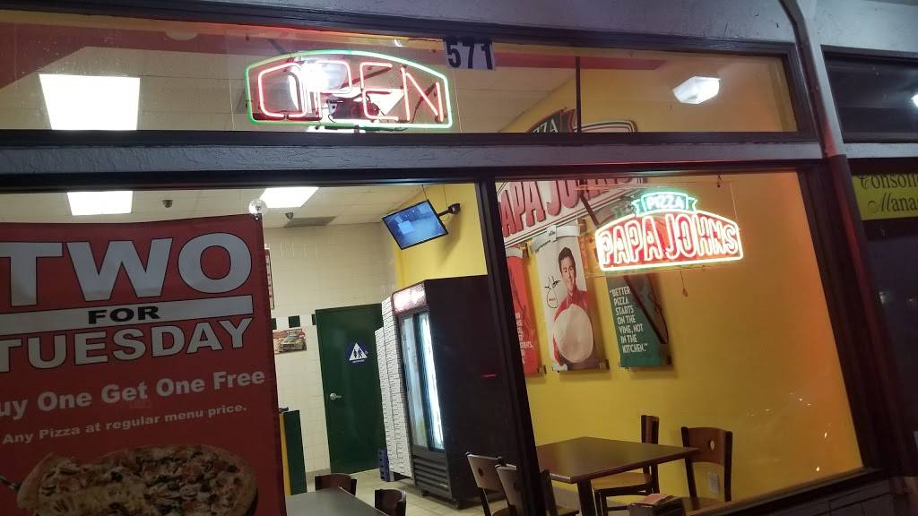 Papa Johns Pizza | restaurant | 571 W El Camino Real, Mountain View, CA 94040, USA | 6509697272 OR +1 650-969-7272