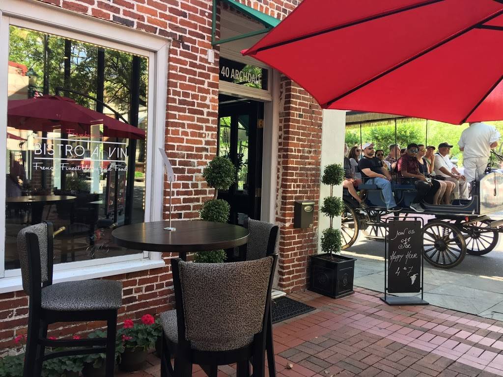 Bistro A Vin | restaurant | 40 Archdale Street corner of Market Street and, Archdale St, Charleston, SC 29401, USA | 8439744441 OR +1 843-974-4441