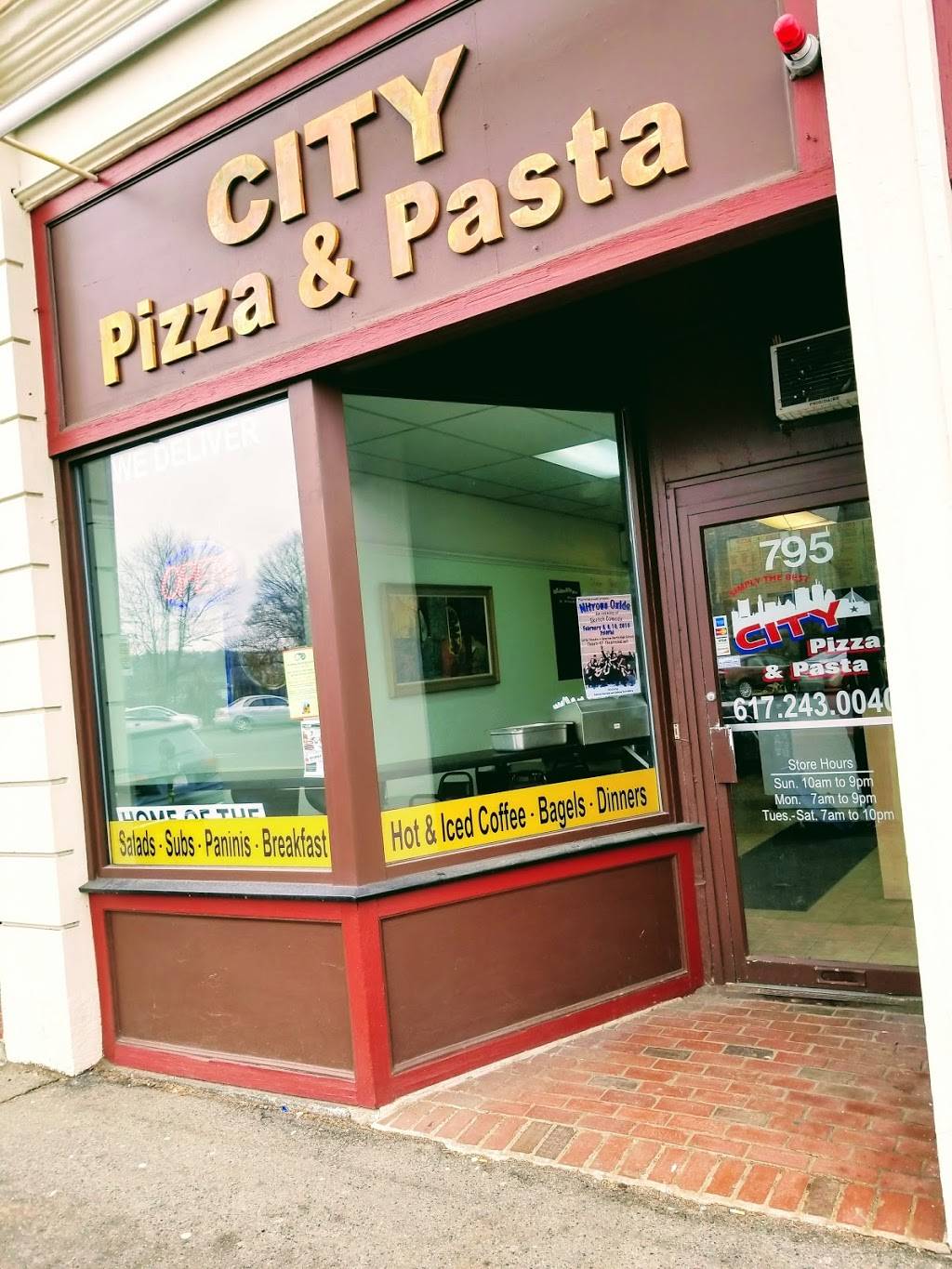 City Pizza & Pasta | meal delivery | 795 Washington St, Newtonville, MA 02460, USA | 6172430040 OR +1 617-243-0040