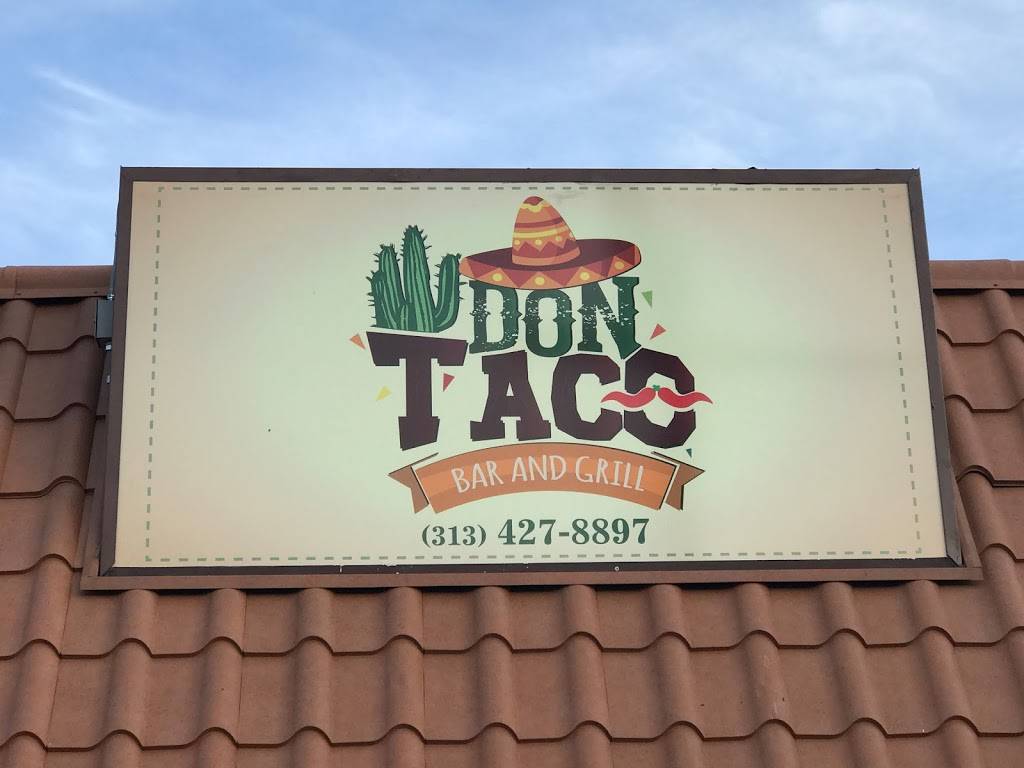 Don Taco Bar and Grill | restaurant | 22180 Michigan Ave, Dearborn, MI 48124, USA | 3134278897 OR +1 313-427-8897