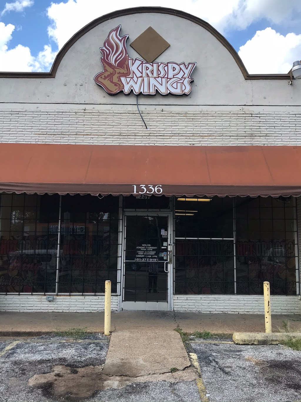 Krispy Wings | restaurant | 1336 Jackson Ave, Memphis, TN 38107, USA | 9019225712 OR +1 901-922-5712