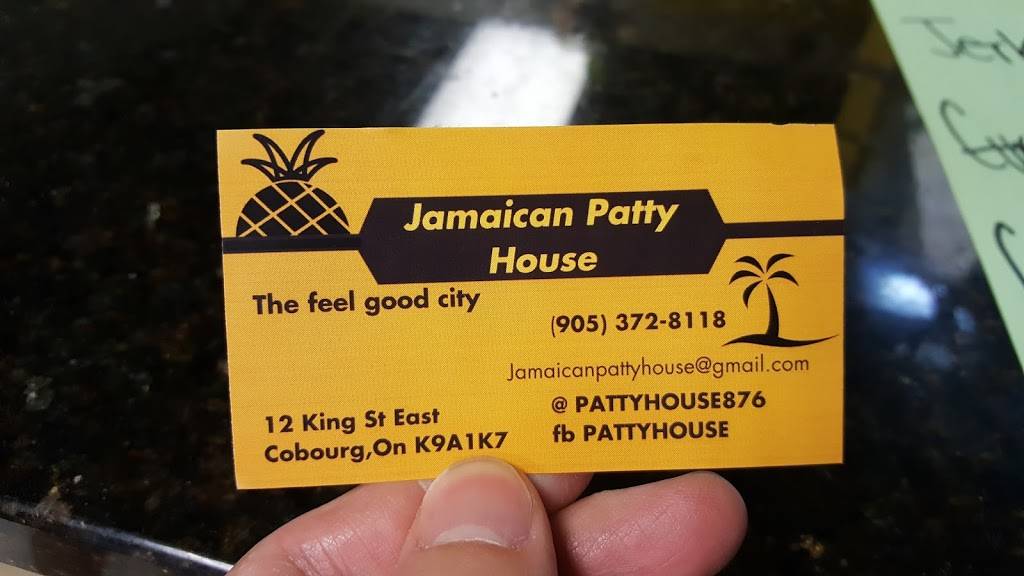 Jamaican Patty House | restaurant | 12 King St E, Cobourg, ON K9A 1K7, Canada | 9053728118 OR +1 905-372-8118