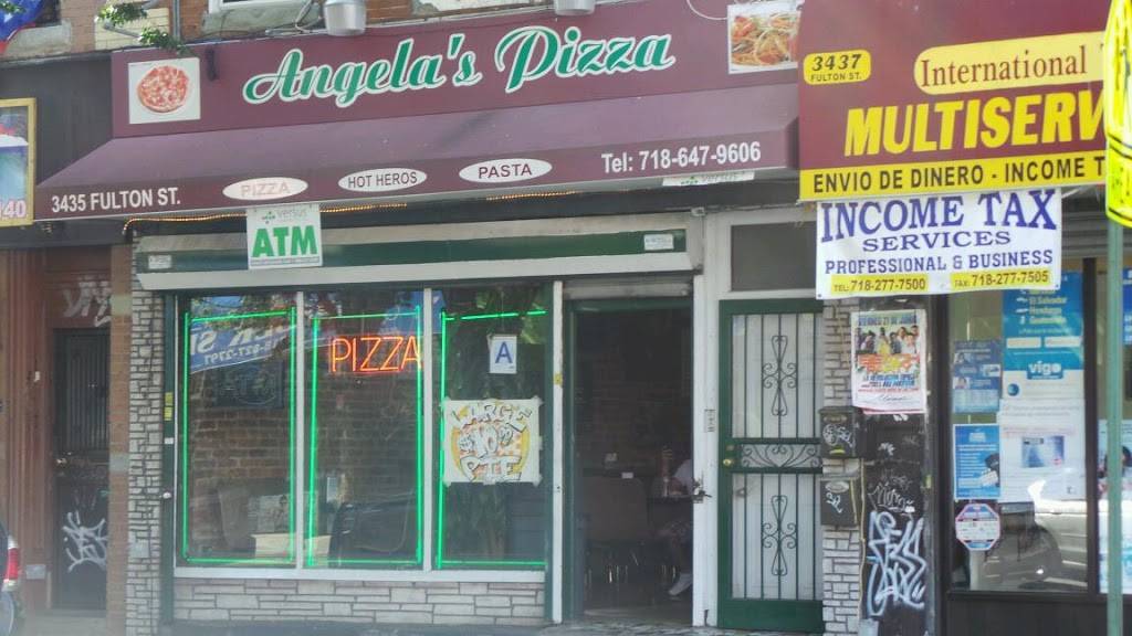 Angelas Pizzeria | restaurant | 3435 Fulton St, Brooklyn, NY 11208, USA | 7186479606 OR +1 718-647-9606