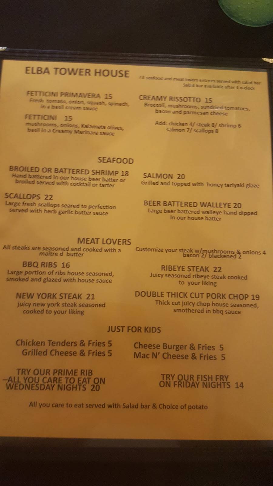 Elba House | restaurant | 1185 S Main St, Minneiska, MN 55910, USA | 5079327000 OR +1 507-932-7000