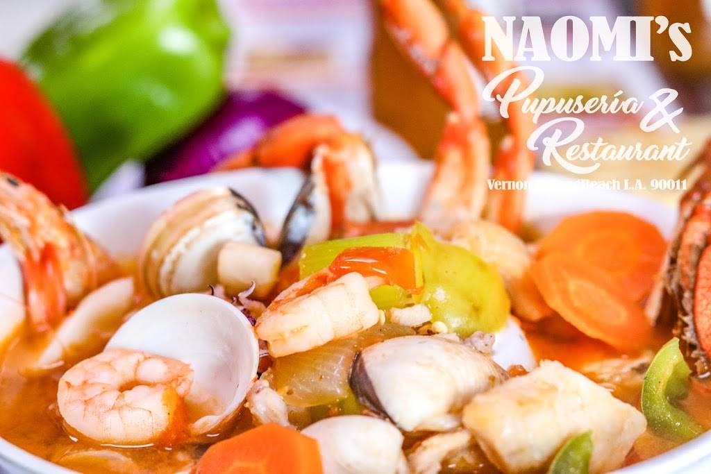 Naomis Pupusería and Restaurant | restaurant | 1682 E Vernon Ave, Los Angeles, CA 90011, USA | 3233257443 OR +1 323-325-7443