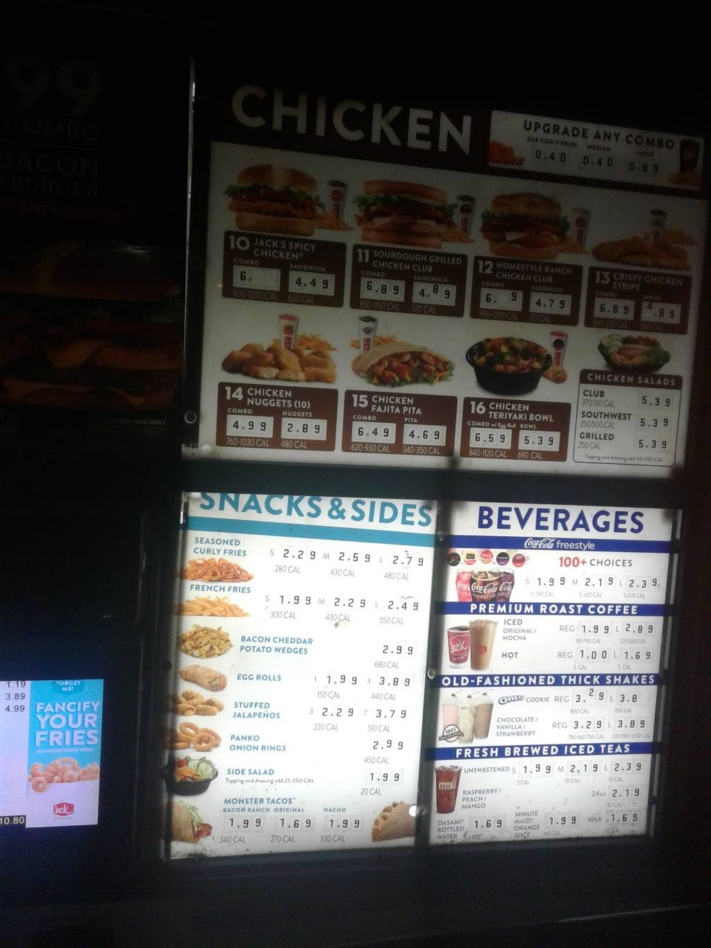 Jack in the Box | restaurant | 1797 Oro Dam Blvd E, Oroville, CA 95965, USA | 5305343032 OR +1 530-534-3032