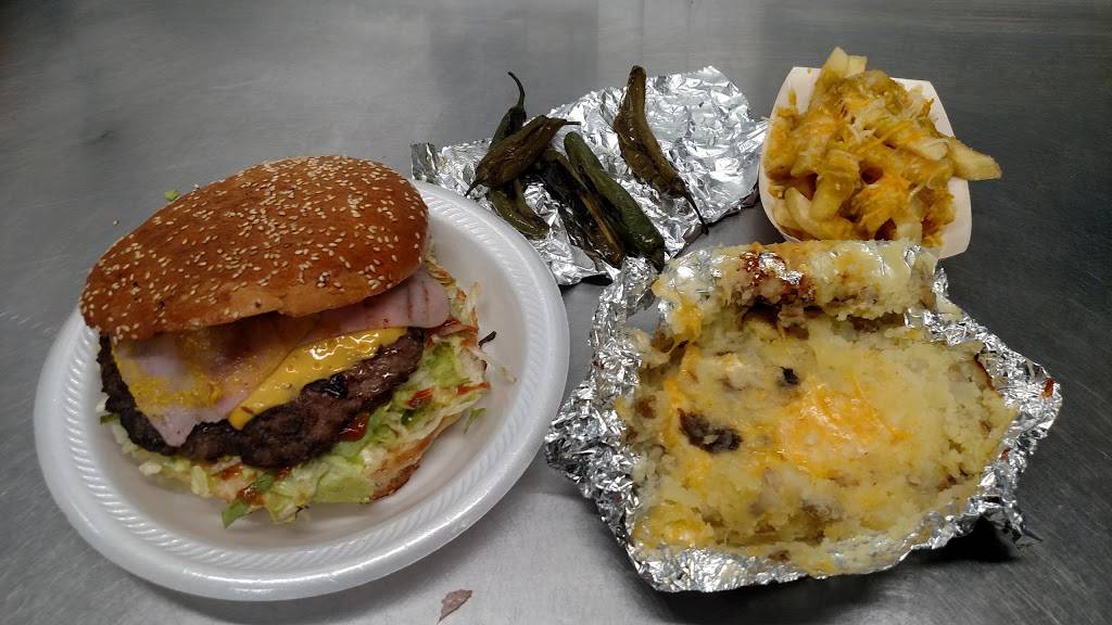 Caveman Burgers | restaurant | 6205 Central Ave NW #5, Albuquerque, NM 87105, USA | 5059996615 OR +1 505-999-6615