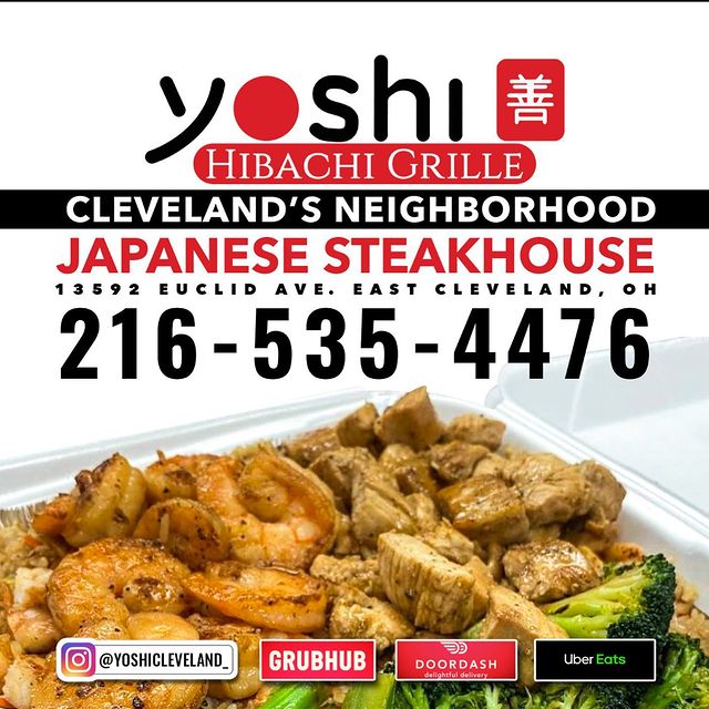 Yoshi Hibachi Grille Cleveland | restaurant | 13592 Euclid Ave, Cleveland, OH 44106, USA | 2165354476 OR +1 216-535-4476