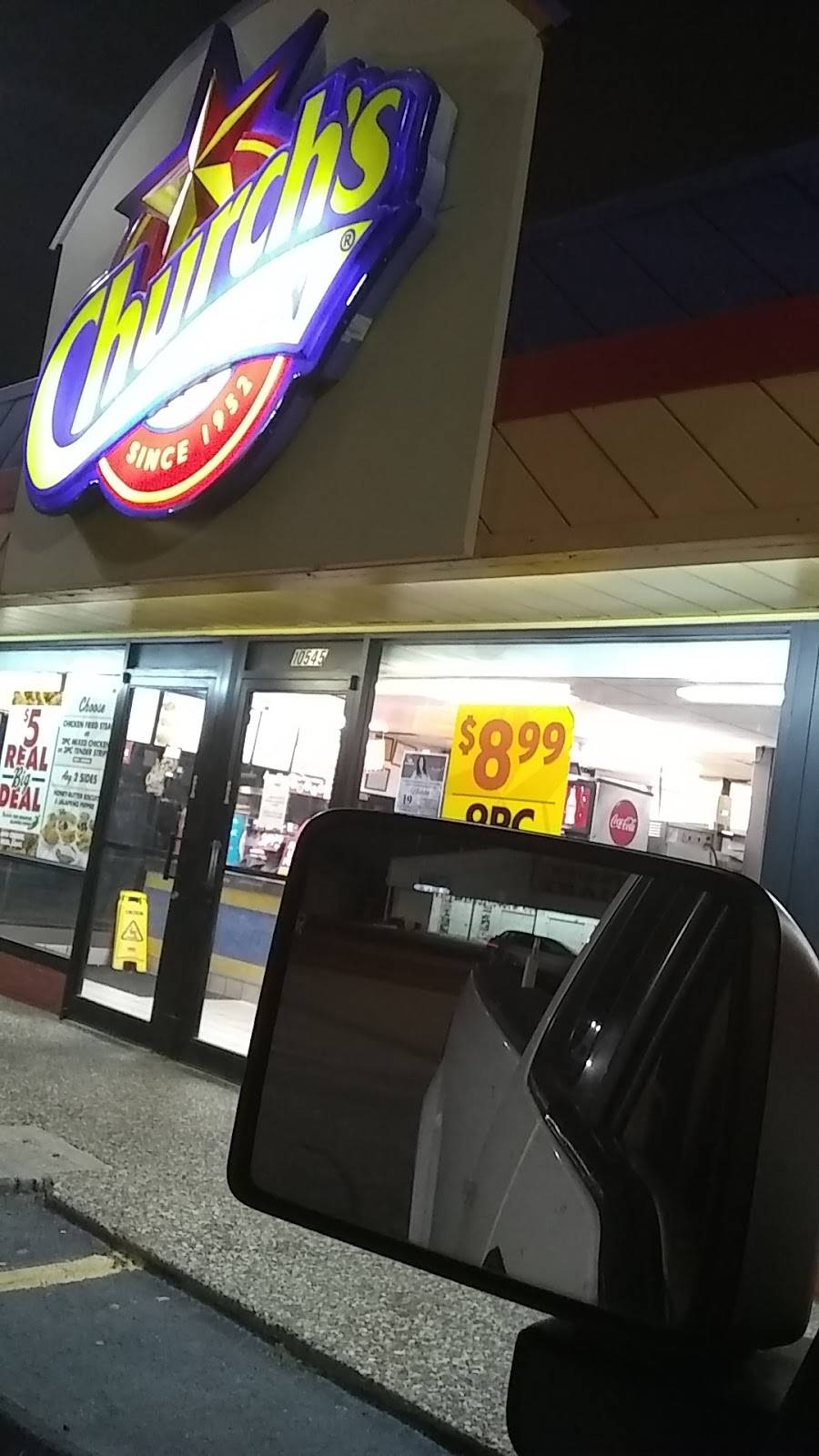 Churchs Chicken | restaurant | 10545 Harry Hines Blvd, Dallas, TX 75220, USA | 2143512403 OR +1 214-351-2403