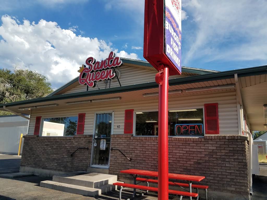 Santa Queen Drive Inn | restaurant | 40 E Main St, Santaquin, UT 84655, USA | 8017543051 OR +1 801-754-3051