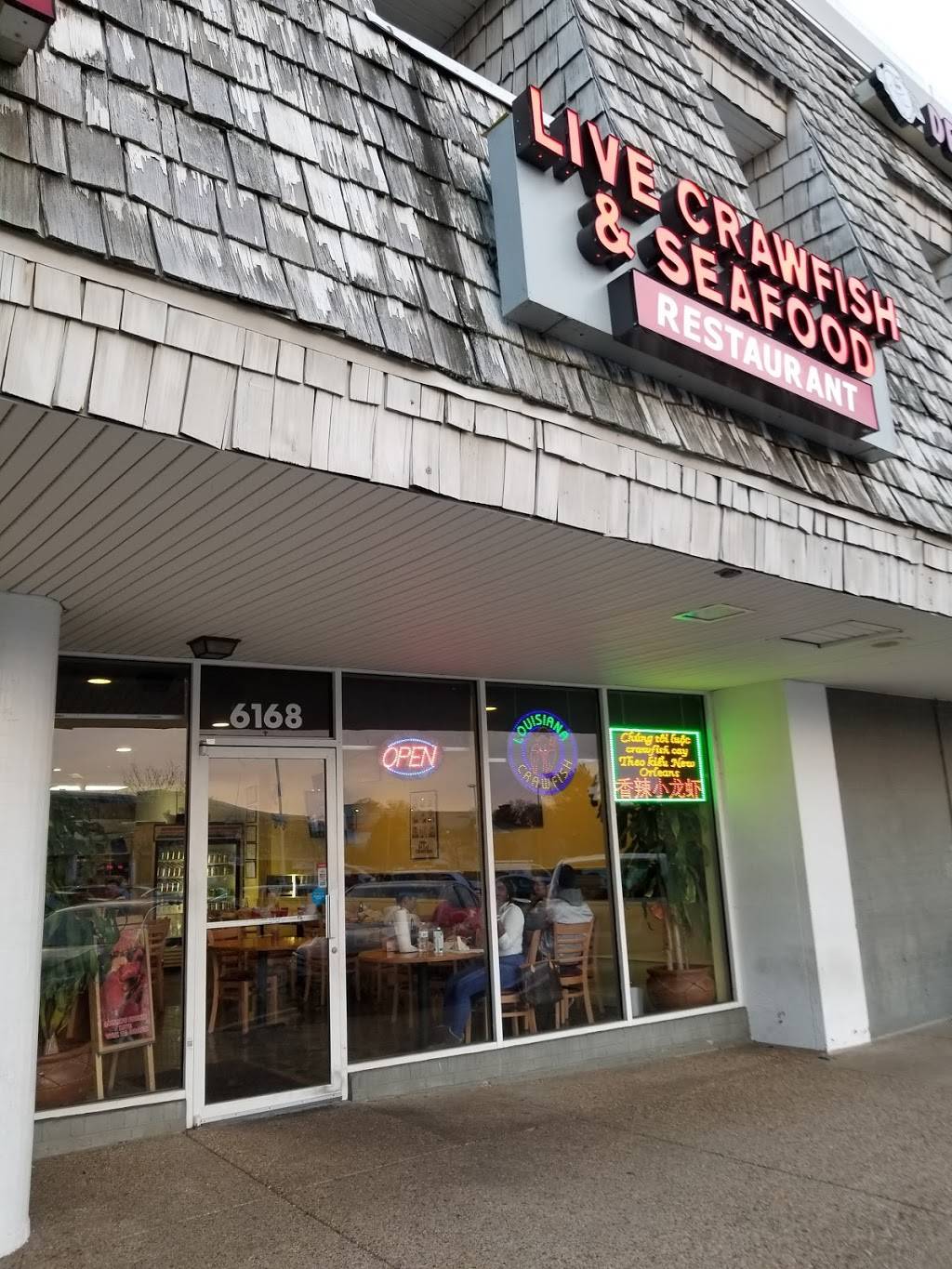 Live Crawfish & Seafood | restaurant | 6168 Arlington Blvd, Falls Church, VA 22044, USA | 7035362288 OR +1 703-536-2288