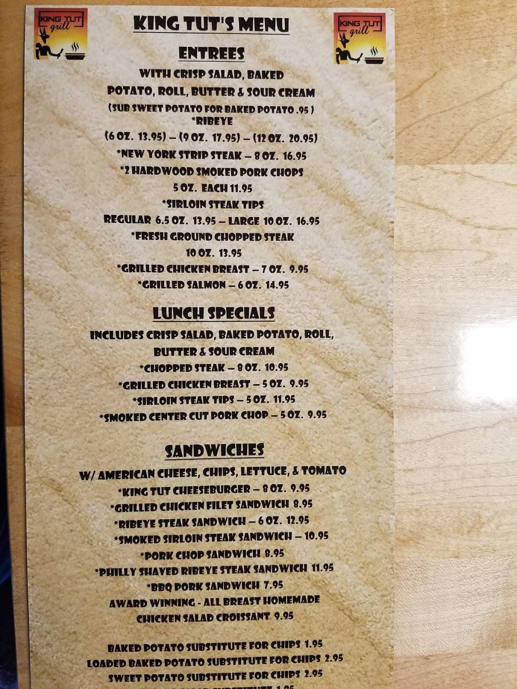 King Tut Grill | restaurant | 502 SE Main St, Simpsonville, SC 29681, USA | 8642287321 OR +1 864-228-7321