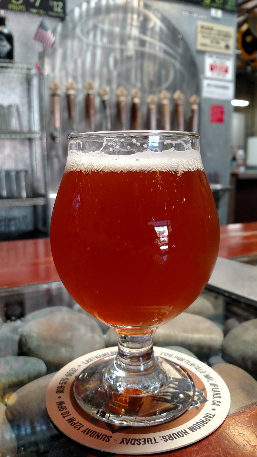 Last Name Brewing | restaurant | 2120 Porterfield Way, Upland, CA 91786, USA | 9095790032 OR +1 909-579-0032