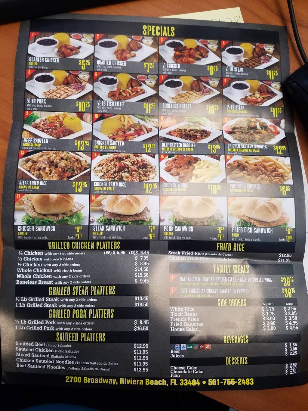 La Granja Express | restaurant | 2700 Broadway Ave, Riviera Beach, FL 33404, USA | 5617662483 OR +1 561-766-2483