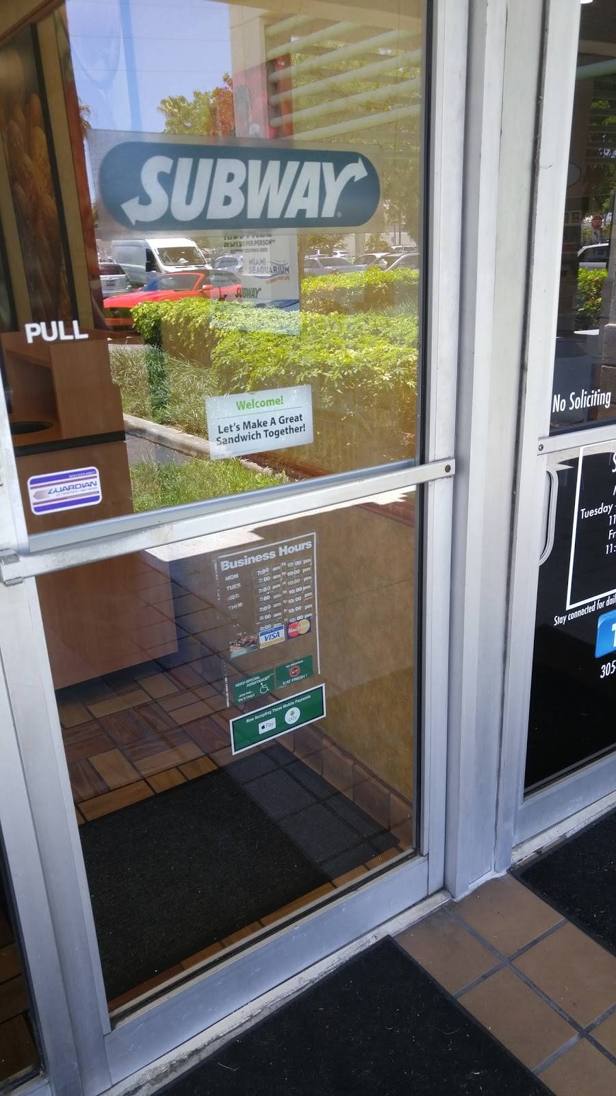 Subway | restaurant | 7098 SW 117th Ave, Miami, FL 33183, USA | 3055951495 OR +1 305-595-1495