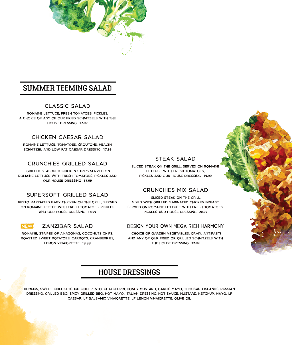 Crunchies | restaurant | 13 Green Ave, Woodridge, NY 12789, USA | 8454366600 OR +1 845-436-6600