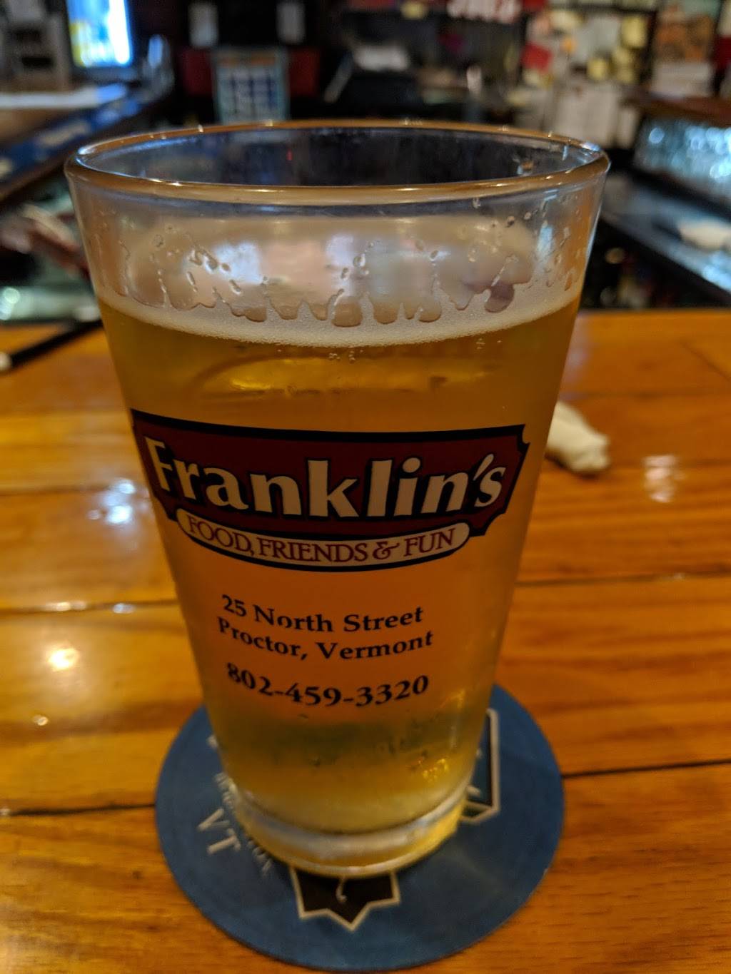 Franklins | restaurant | 25 North St, Proctor, VT 05765, USA | 8024593320 OR +1 802-459-3320