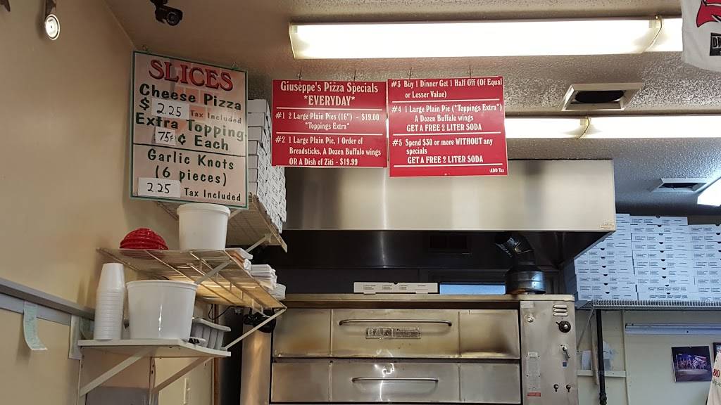 Giuseppes Pizza-Green Brook | restaurant | 937 N Washington Ave, Green Brook Township, NJ 08812, USA | 7329688800 OR +1 732-968-8800