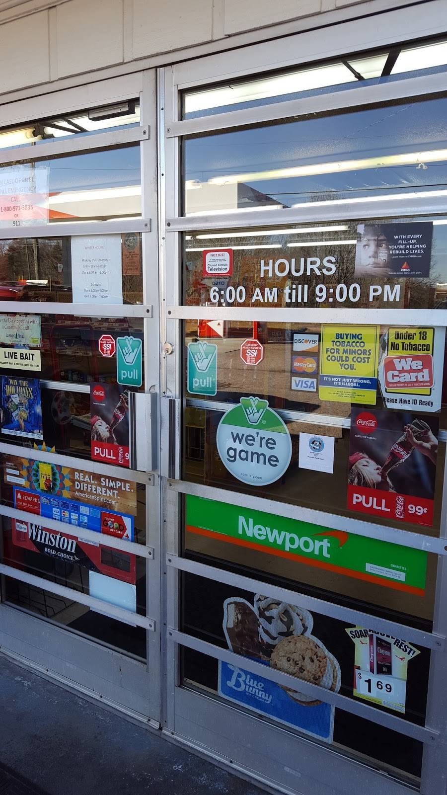 Meadowgreen Minute Market | restaurant | 9531 Virginia Ave, Bassett, VA 24055, USA | 2766293223 OR +1 276-629-3223