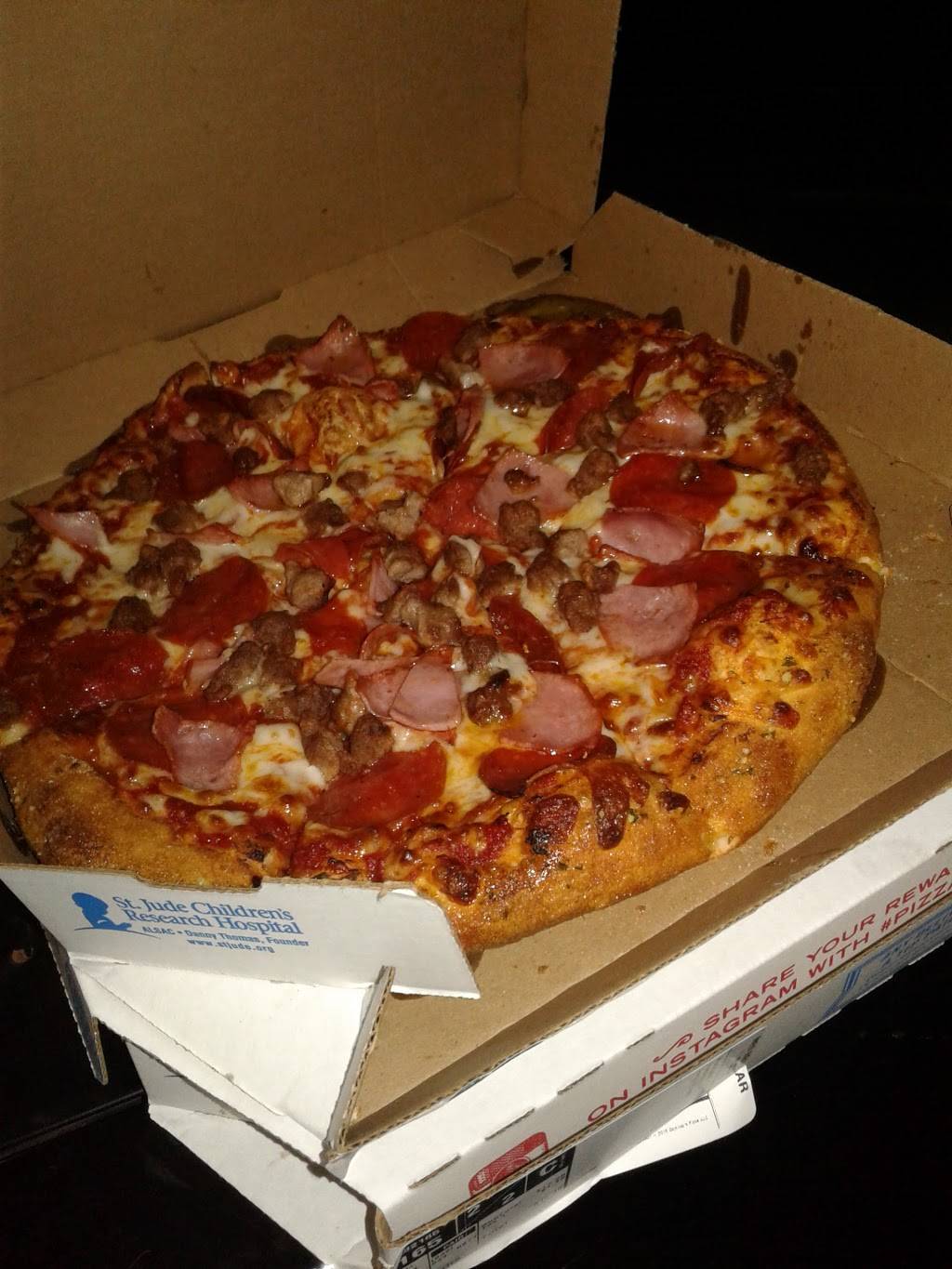 Dominos Pizza | meal delivery | 3725 S Carrier Pkwy, Grand Prairie, TX 75052, USA | 9726426100 OR +1 972-642-6100
