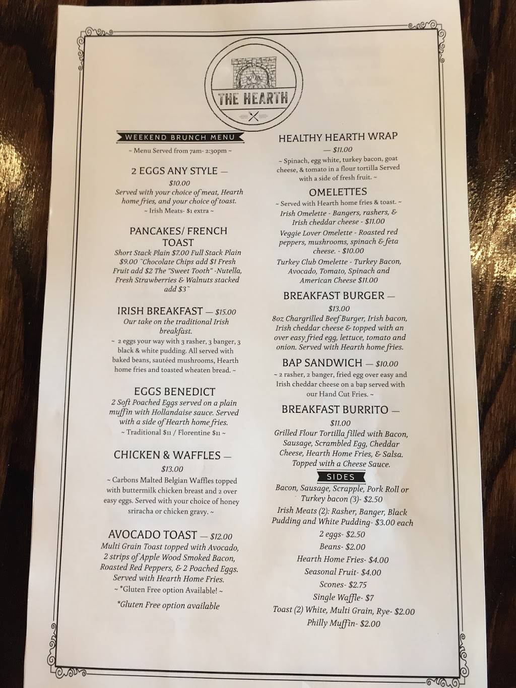 The Hearth | restaurant | 1901 Darby Rd, Havertown, PA 19083, USA | 4844543176 OR +1 484-454-3176