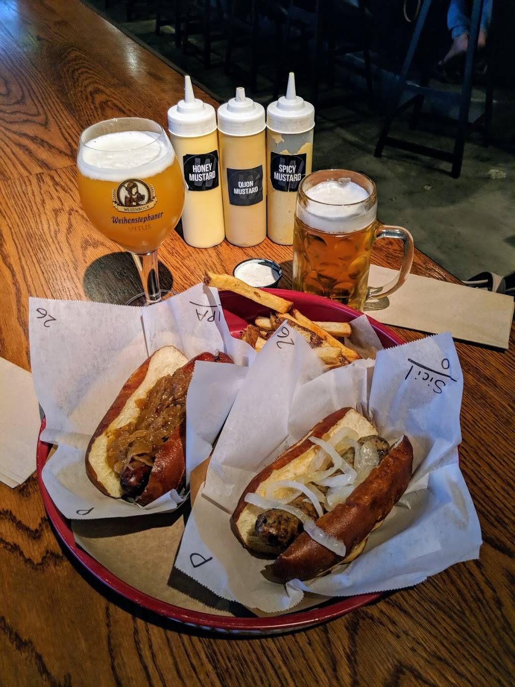 Wursthaus | restaurant | 305 E 4th St #106, Santa Ana, CA 92701, USA | 7147604333 OR +1 714-760-4333