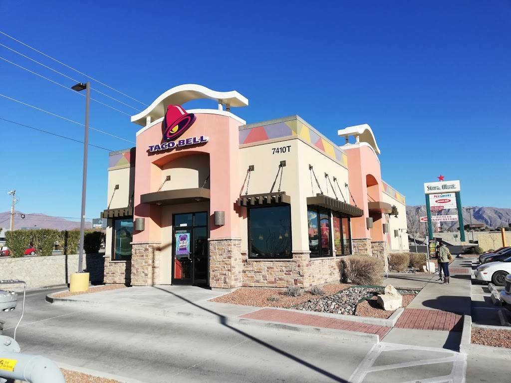 Taco Bell | meal takeaway | 7410 Remcon Cir, El Paso, TX 79912, USA | 9158428548 OR +1 915-842-8548