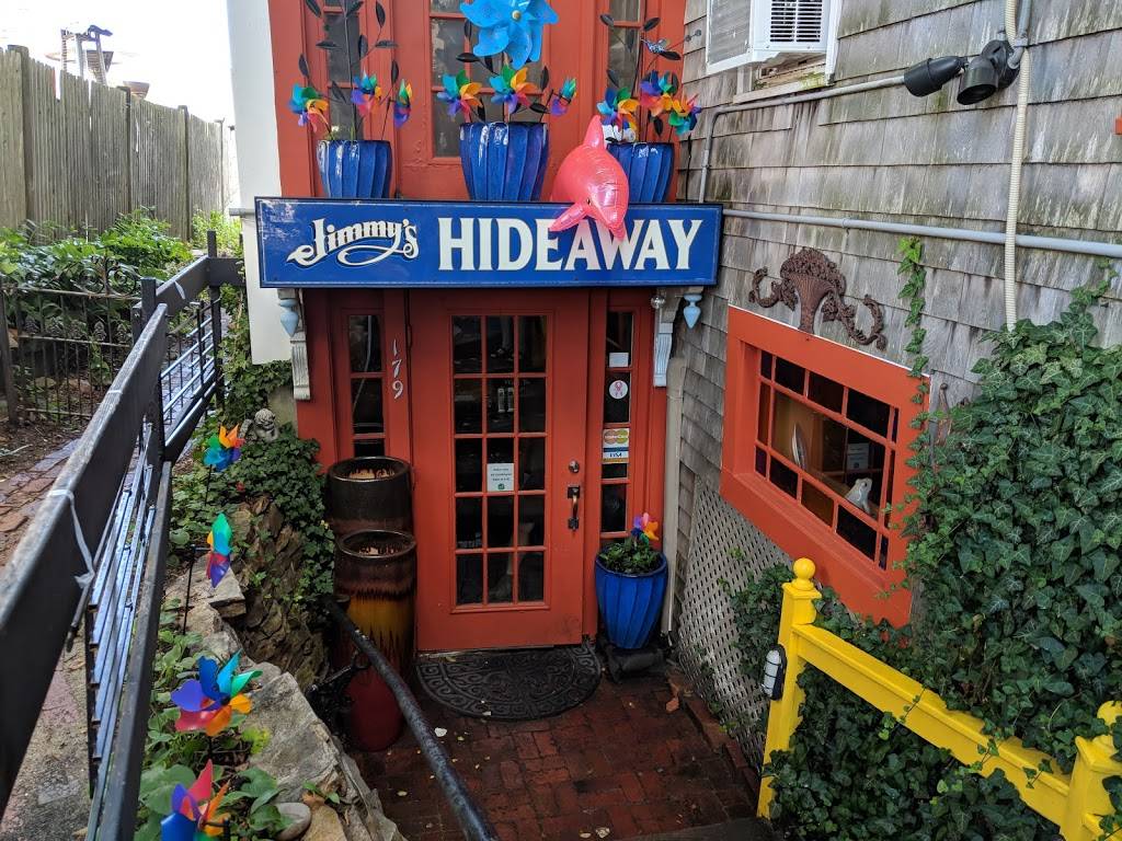 Jimmys HideAway | restaurant | 179 Commercial St, Provincetown, MA 02657, USA | 5084871011 OR +1 508-487-1011