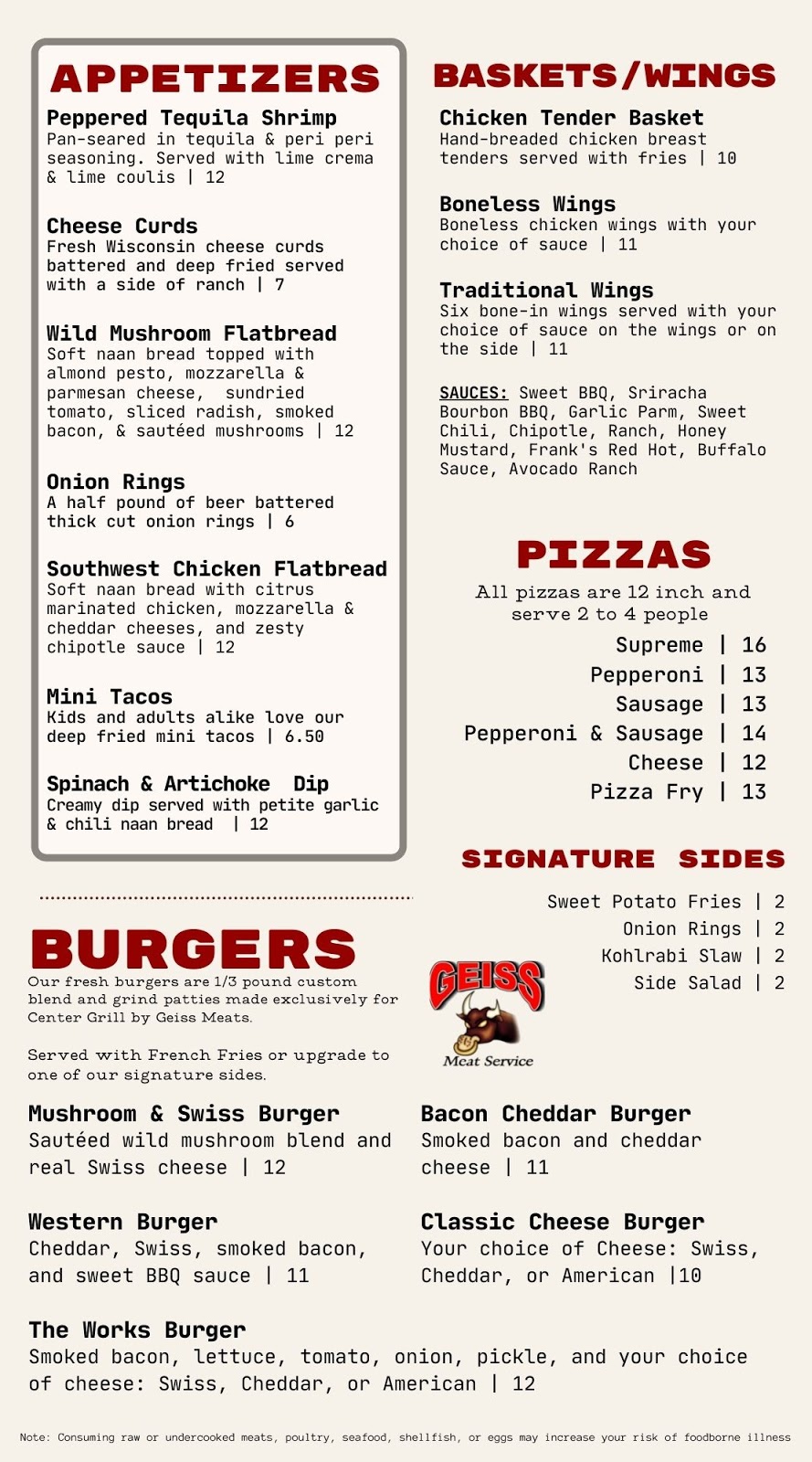 The Center Grill | restaurant | 1208 N Center Ave, Merrill, WI 54452, USA | 7155369405 OR +1 715-536-9405