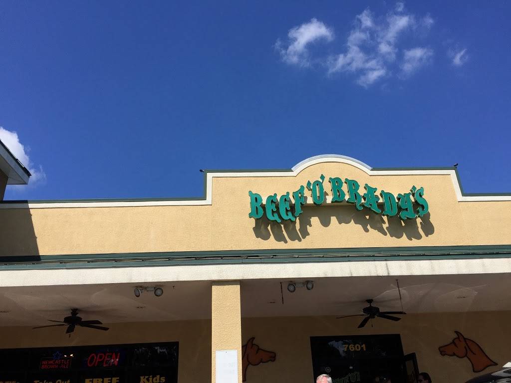 Beef O Bradys | restaurant | 7601 Horse Lake Rd, Brooksville, FL 34601, USA | 3527979464 OR +1 352-797-9464