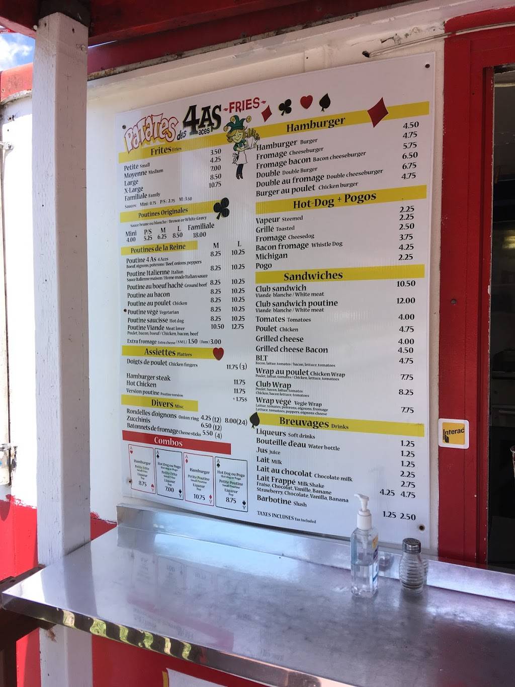 Patates des 4 As | restaurant | 1544 QC-148, Luskville, QC J0X 2G0, Canada | 8196824445 OR +1 819-682-4445