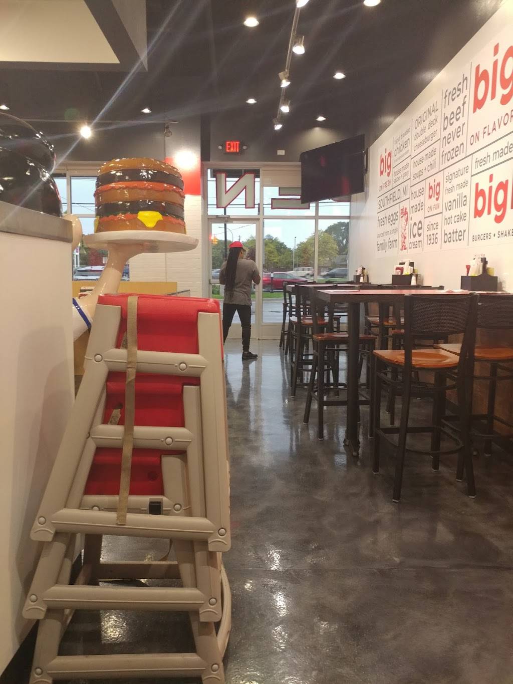 Telegraph Big Boy | restaurant | 26400 Telegraph Rd, Southfield, MI 48033, USA | 2489401510 OR +1 248-940-1510