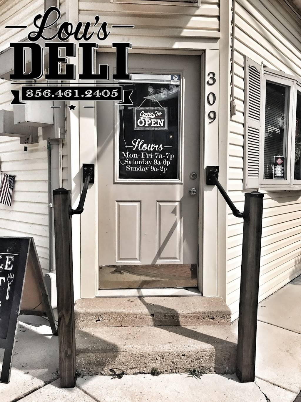 Lous Deli | meal takeaway | 309 Burlington Ave, Delanco, NJ 08075, USA | 8564612405 OR +1 856-461-2405